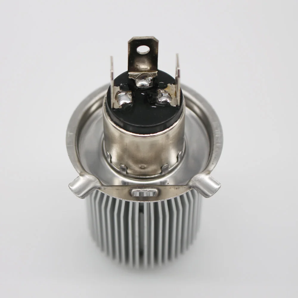 Новая светодиодная фара для мотоцикла DC 6V ~ 80V 6W 800LM H4 COB лампа HS1 6500K 3000K мопед скутер