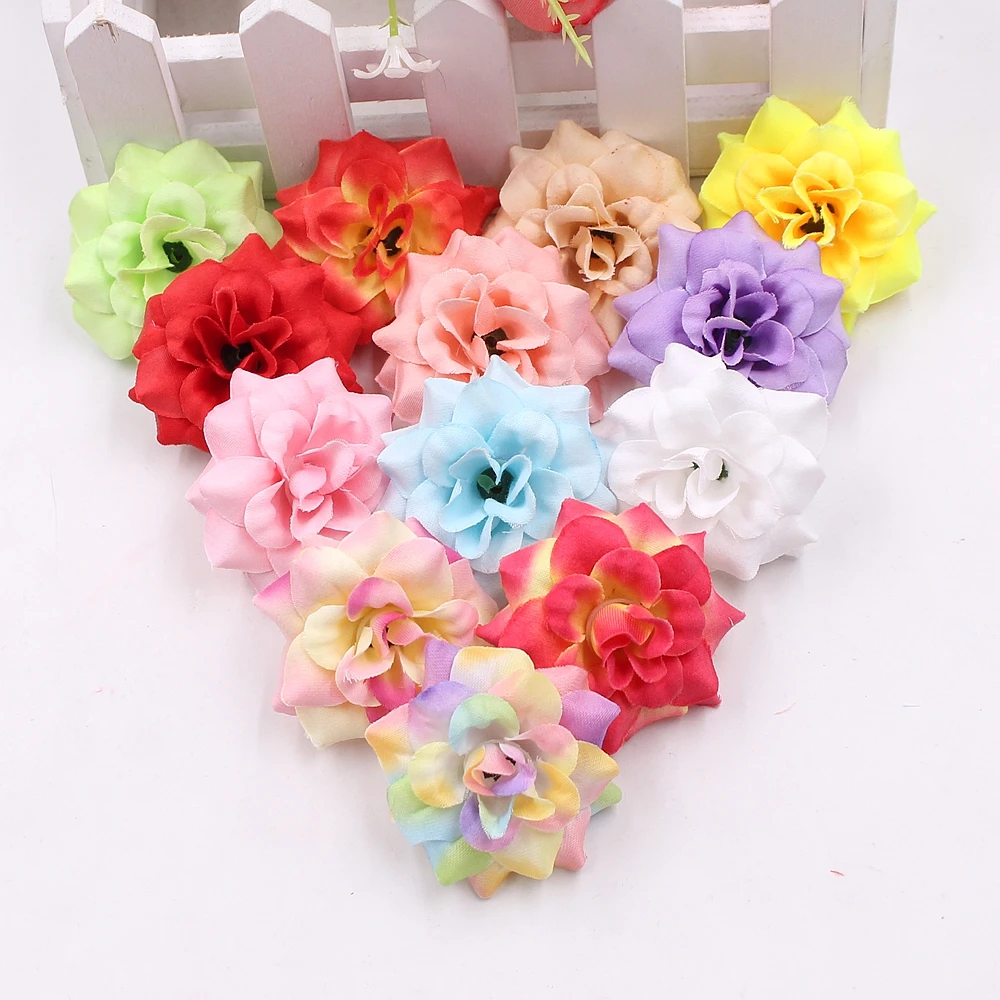 20 шт. 4 5 см искусственный мини цветок roses artificial flowers fake flowersrose | Отзывы и видеообзор
