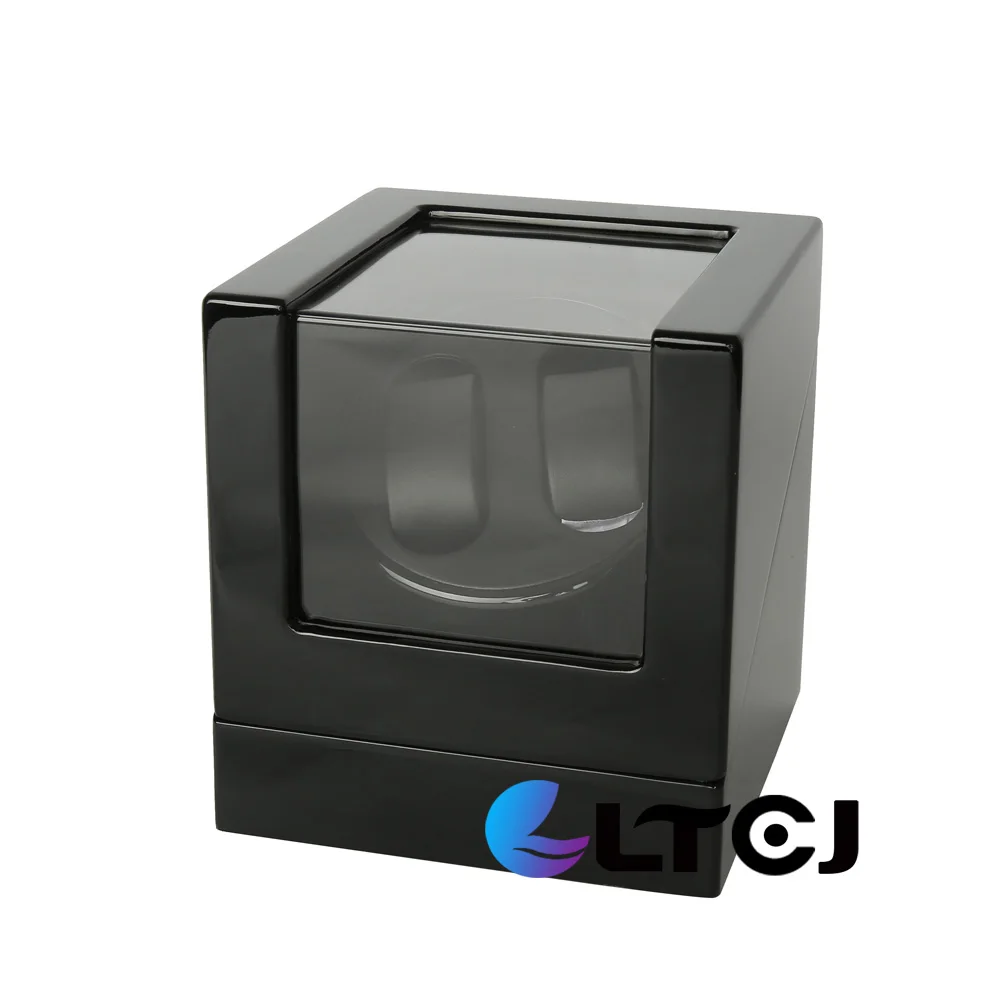 Деревянная намотка часов LTCJ деревянный автоматический поворот 2 + 0 коробка для