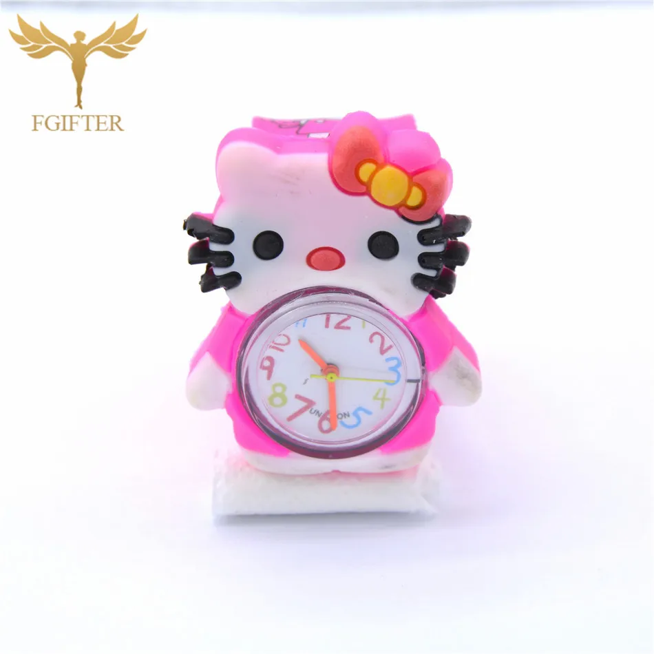 Children Watch Relogio feminino, новинка, relojes, Мультяшные детские часы, маленький желтый человек, часы, модные детские милые резиновые кожаные кварцевые часы для мальчиков - Цвет: Children Watch