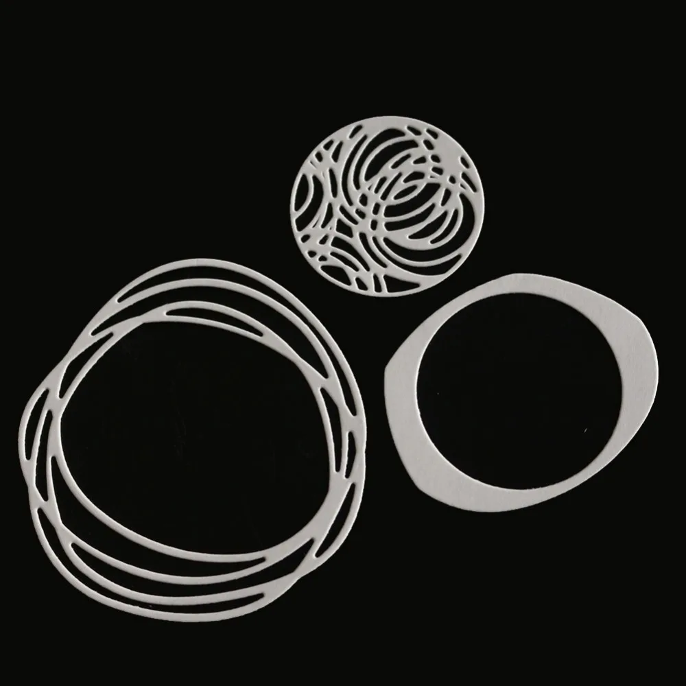DIY Irregular Circle Carbon Steel Die cut Metal Dies Embossing Cutting Mould Stencil For Scrapbook Album Card Decoration. | Дом и сад