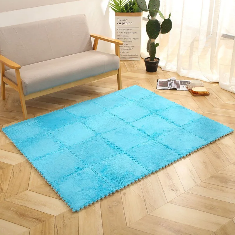 8Pcs 30x30cm DIY magic Jigsaw woonkamer slaapkamer kinderen kids soft patchwork tapijt Splice antislip puzzel klimmen carpet