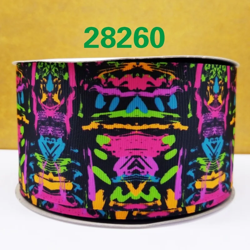 Бесплатная доставка 50 ярдов мультфильм печатных grosgrain ленты 28441|Ленты для шитья| |