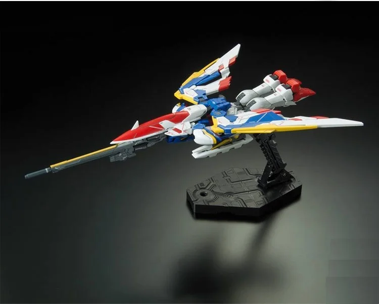 Japaness Bandai Gundam Модель RG 1/144 крыло ноль Гундам EW Justice Freedom 00 Destiny Armor Unchained мобильный костюм детские игрушки