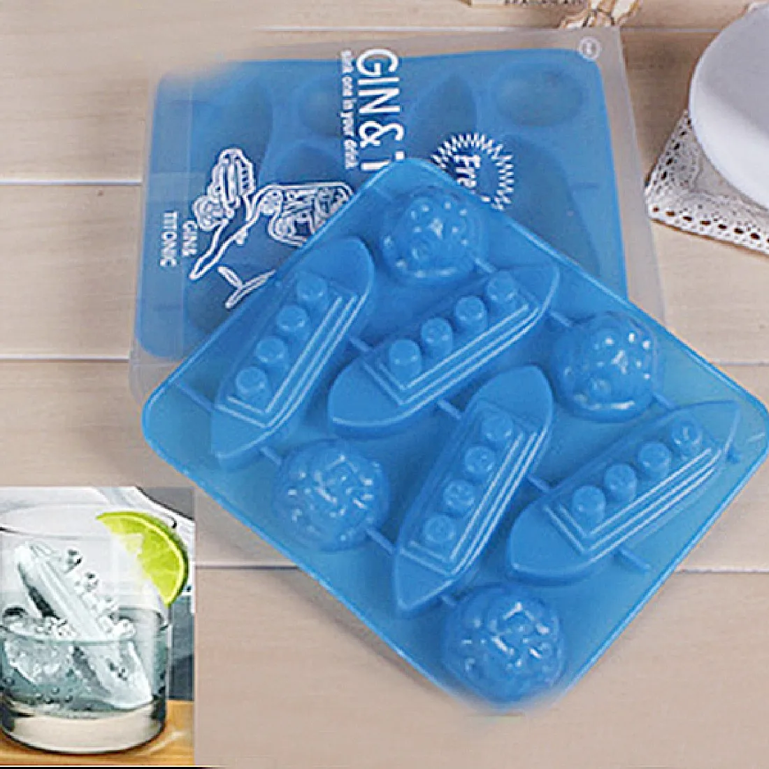 Силиконовая форма в форме Титаника для льда|mold maker|shape siliconemould mold |