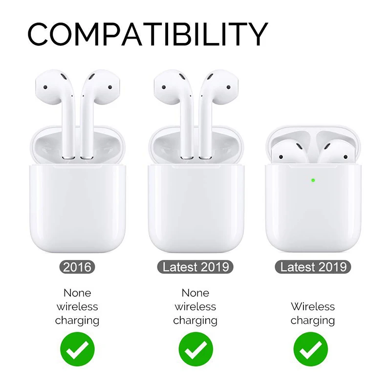 Новая Металлическая Пылезащитная наклейка для Apple AirPods 2 аксессуары чехлов милая
