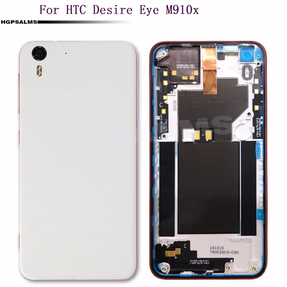 Для htc Desire Eye M910x задняя крышка для батареи Крышка корпуса чехол задней крышки с