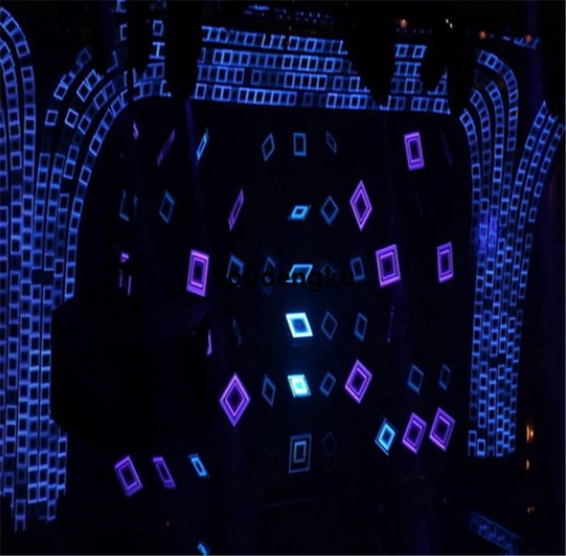 Профессиональный Сценический диско-Джей KTV бар ночной клуб SMD1212 RGB 3 в 1 P5 LED 64*64