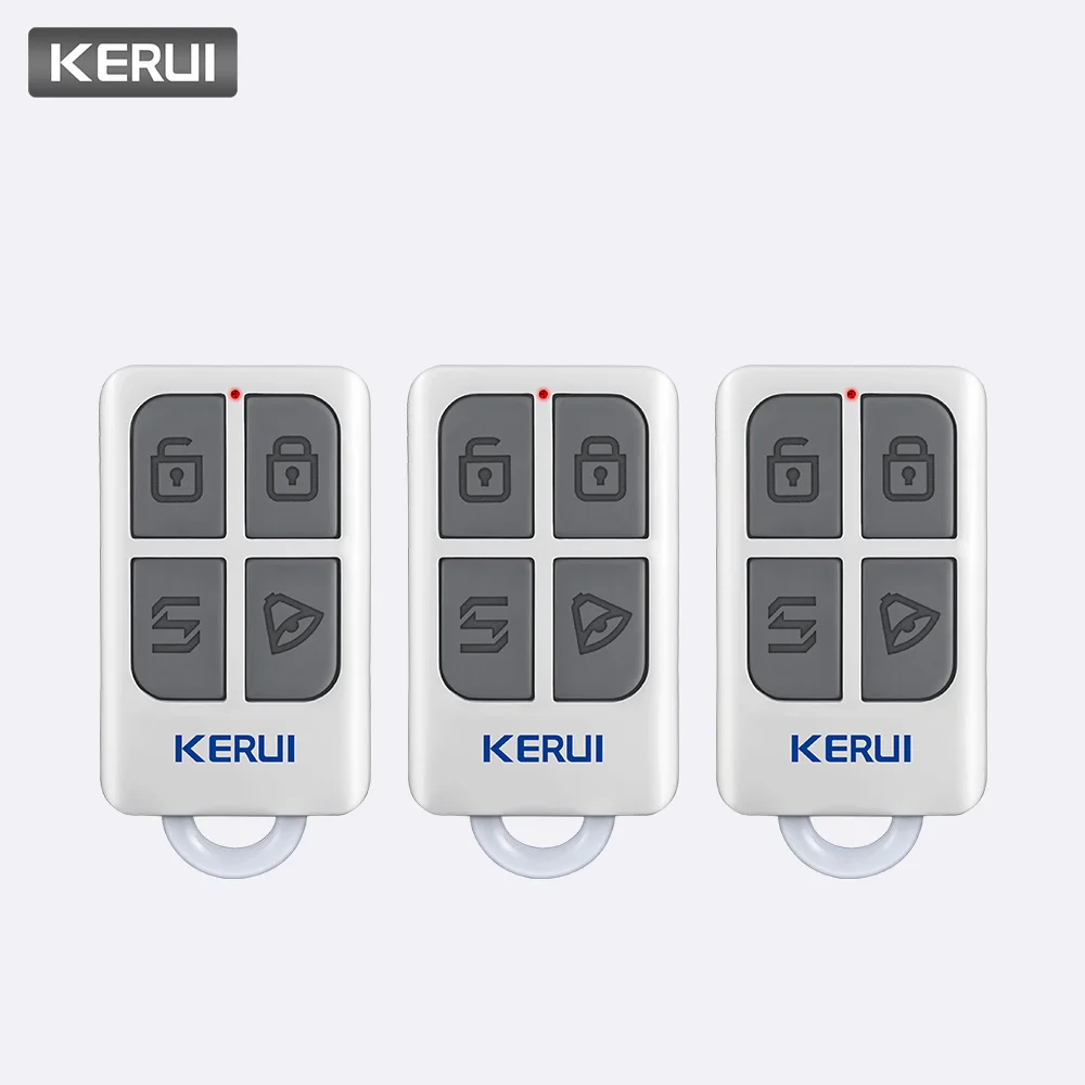 KERUI 3 шт. Беспроводной дистанционного Управление для W1 W2 W17 W18 W19 G18 G19 G183 G193 8218 г 8219 домашняя система охранной сигнализации Управление;