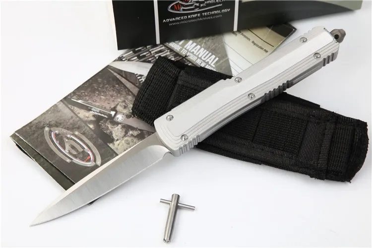 B MIKER knife D2 blade aluminum handle hunting knives survival knife Tactical gear outdoor camping EDC tools - Цвет: B