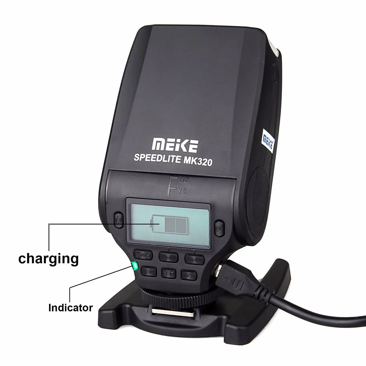 

MEIKE MK-320 I-TTL HSS Master FLash Speedlite for Nikon D3400 D5300 D7200 D750 D5600 D3200 D7100 D3300 + 3PCS Silicone Diffuser