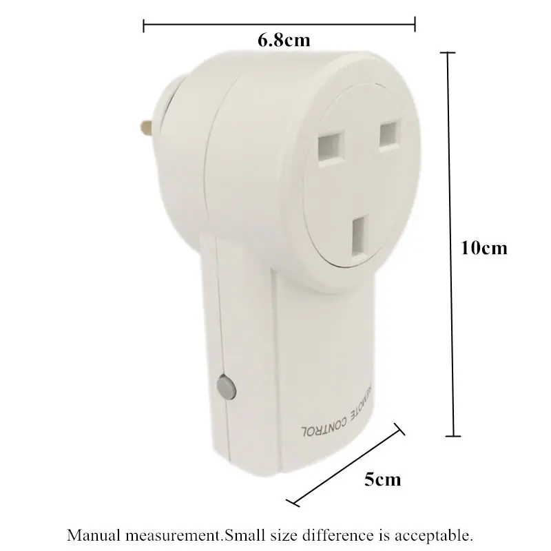 Универсальная длинная розетка RF uk plug 433,92 МГц обучающий код розетка беспроводной пульт дистанционного управления совместимый Broadlink rm pro