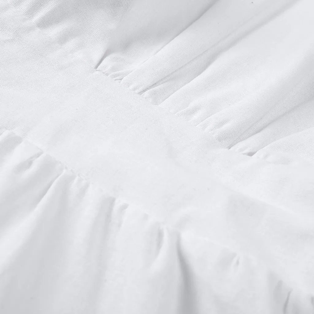 Women Sleeveless Cotton Linen Long Dress Casual V Neck Loose Bohemian Ladies Beach Summer 2019 Robe Femme Vestidos Fashion | Женская