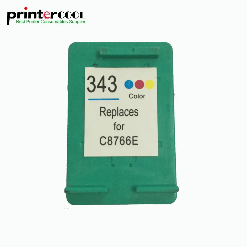 Einkshop 338 343 Заправляемый картридж Замена для HP с чернилами Deskjet 6540 5740 5745 6520 460c 6840 кгс