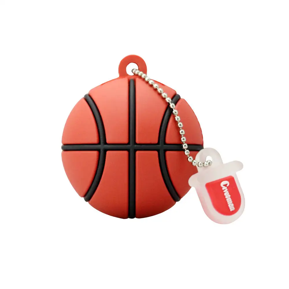 style 4 Флешка футбольная Спортивная usb-флешка 8 ГБ 16 ГБ 32 ГБ 64 Гб мультяшный баскетбольный флеш-накопитель USB 2,0 флеш-накопитель 128 ГБ - Цвет: style 4