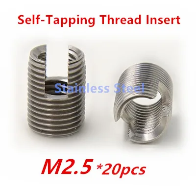 20 шт. самонарезающие втулки из нержавеющей стали | Обустройство дома