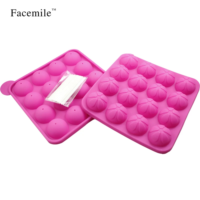 Силиконовый прибор для выпечки леденцов круглой формы подарок вечерние печенья