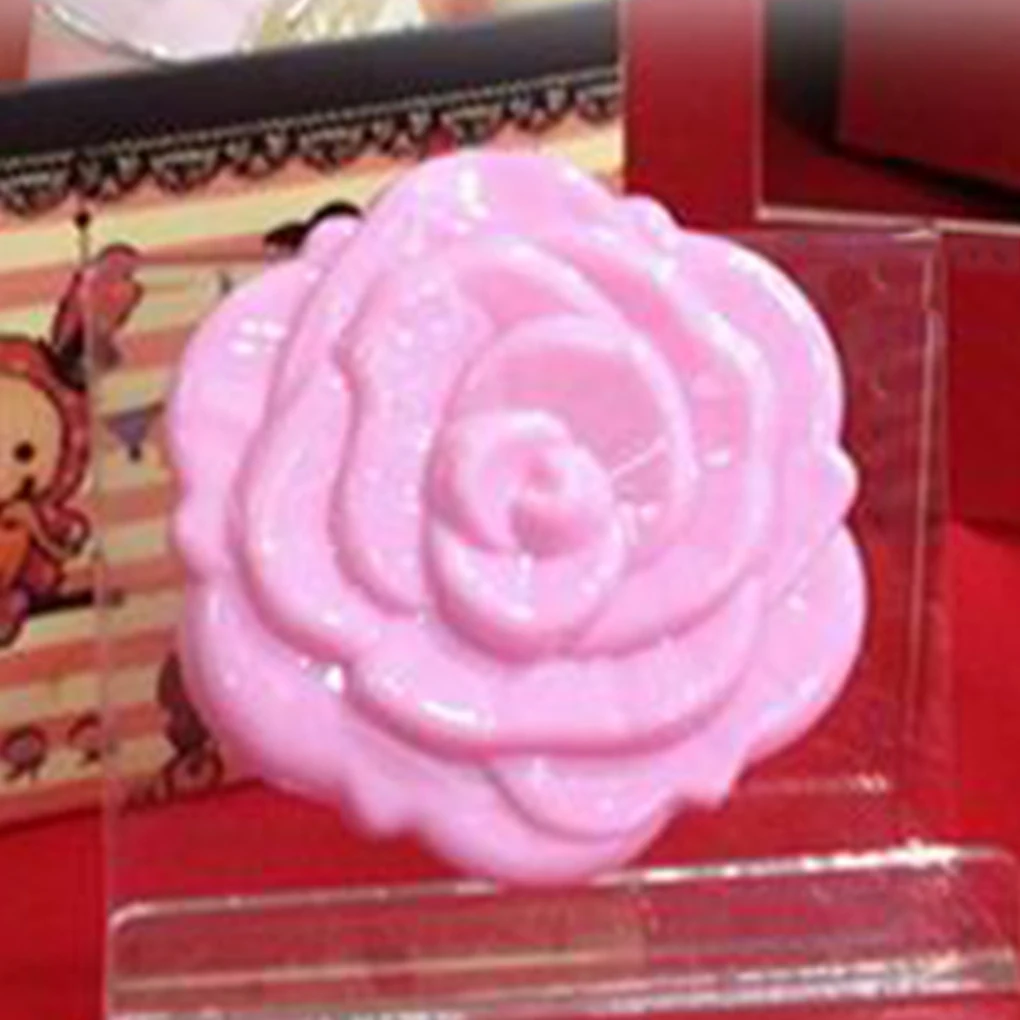 4 цвета форма цветка мини Портативная Скульптура розы поверхность складные