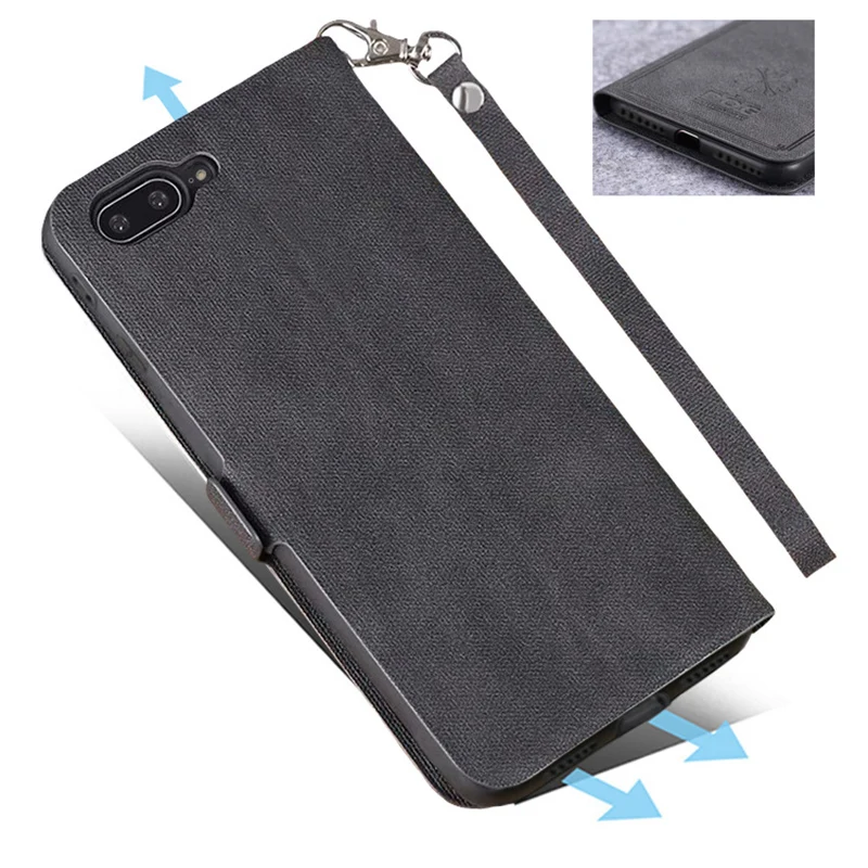 For iphone 8 8plus back case PU leather cover Lucky Cat Flip Case plus Phone Cover iphone8 shell | Мобильные телефоны и