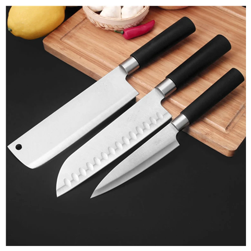 Набор ножей кухонные ножи шеф-повара-4 шт. набор из нержавеющей стали шеф-повара |