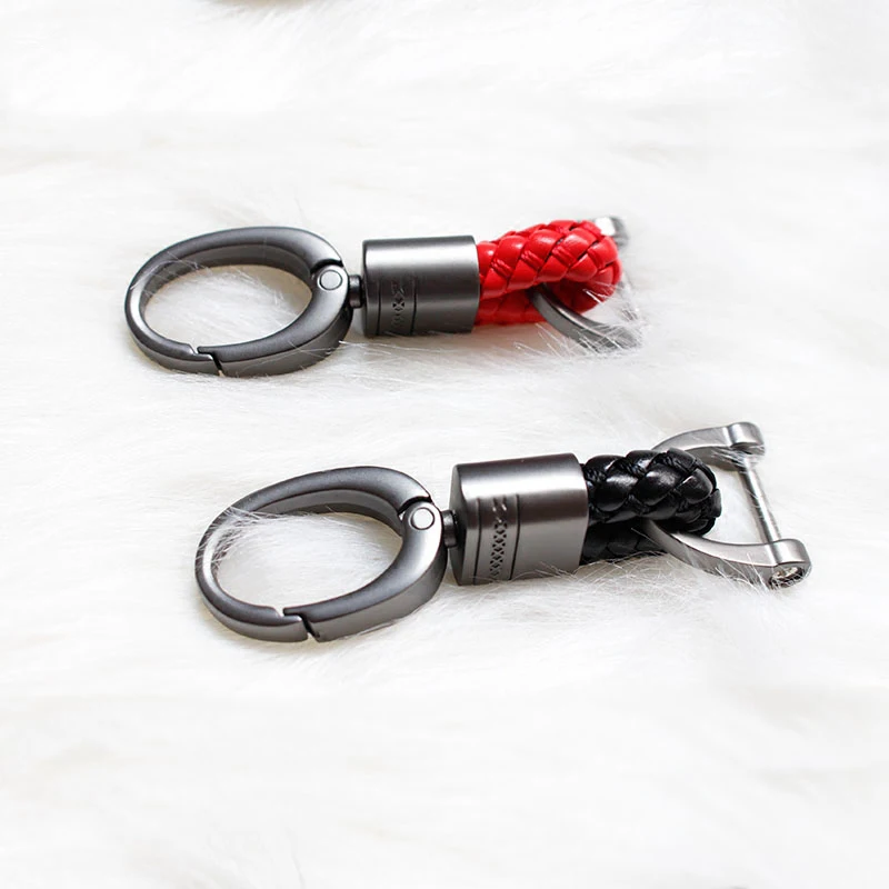 Ручная вязанная Пряжка подковы автомобильный брелок для ключей Автомобильный