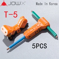 t 5 5pcs 12 11awg 4mm2 air conditionin safety wiring wire connectors scotch lock crimp terminals electrical cable quick splice