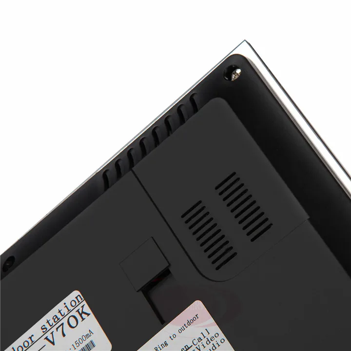 7 ''внутренняя Проводная связь для личного дома видеодомофон 3 MonitorsTouch Кнопка RFID Доступа наружная камера+ Электрический ударный замок комплект
