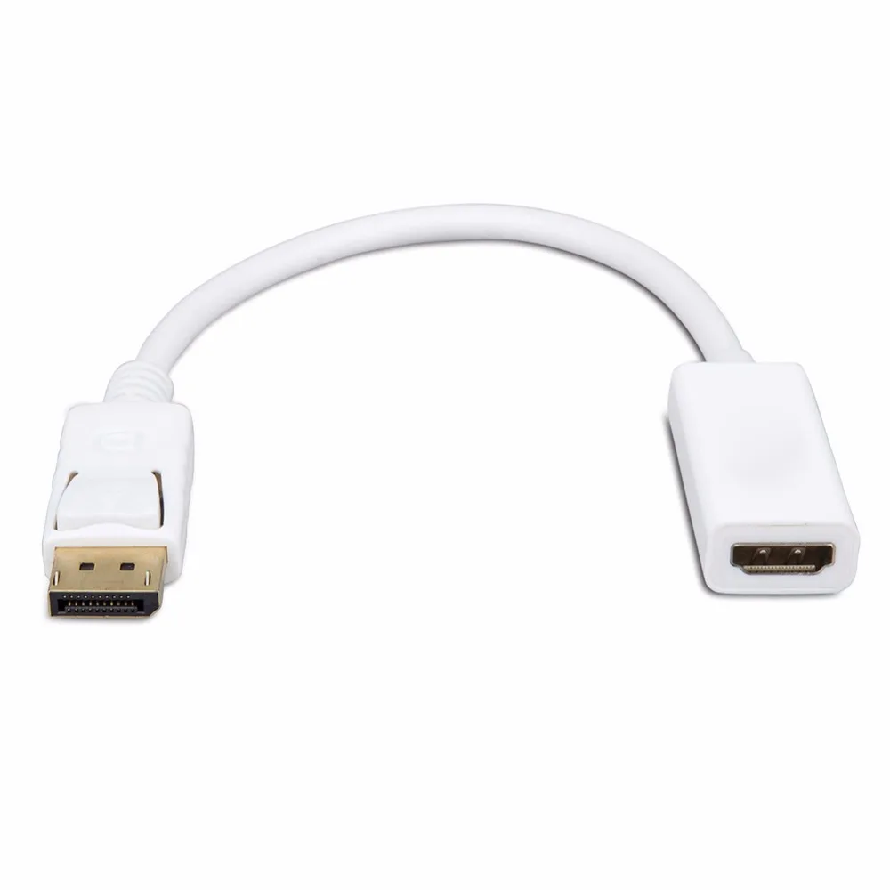 4K*2K DP to HDMI Adapter Standard DisplayPort Male Female Converter Connector Cable Support for iMac and MacBook | Компьютеры и офис