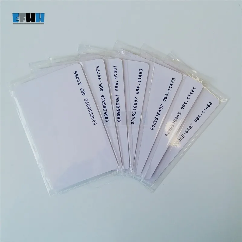 125 кГц TK4100/EM4100 RFID карты только для чтения ID карты карта контроля доступа