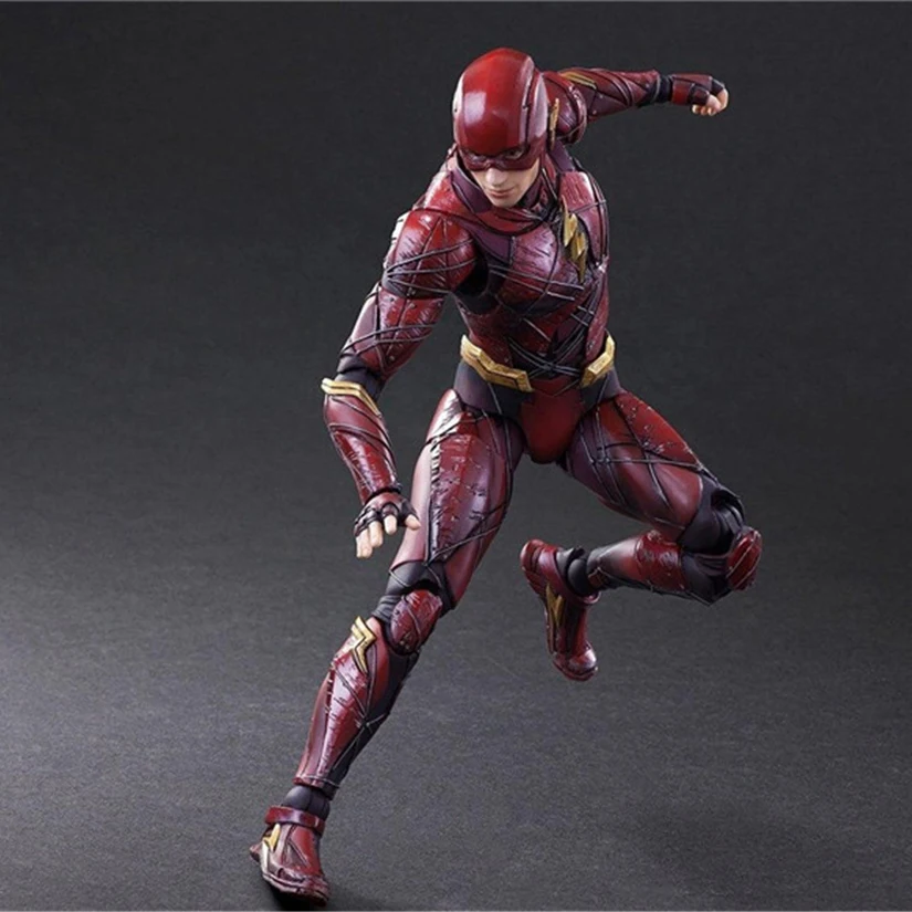 Haocaitoy PA фигурки 1/6 масштаб флэш JL комиксы окрашенные модель Ver. ПВХ Фигурки