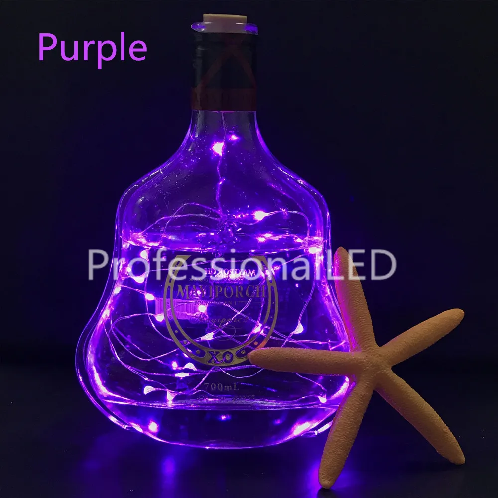 2 м медная проволока светодиодная гирлянда Водонепроницаемая Праздничная