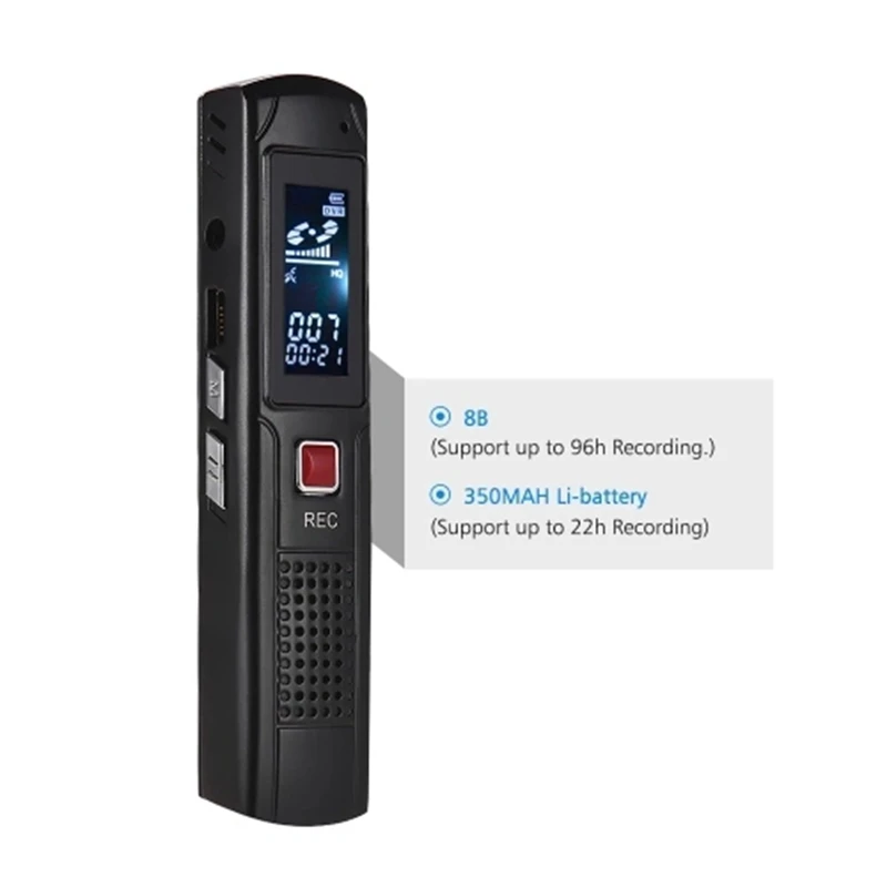 Sk-013 8 Гб цифровой Аудио Диктофон Ditacphone Mp3 музыкальный плеер A-B повторения
