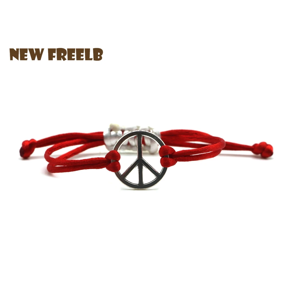 5 Colors Peace Bracelet Green Yellow Blue Purple Red Nylon Handmade Custom Cute String Jewelry Great Gift for Women and Men fans | Украшения