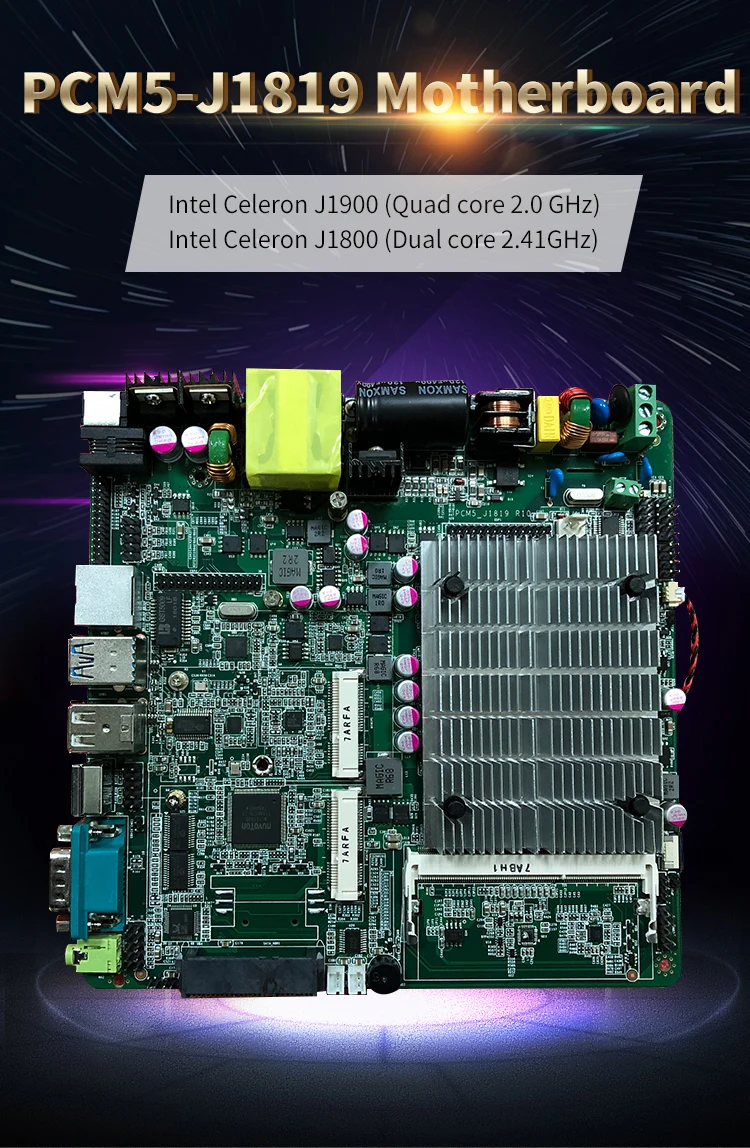 Низкая стоимость процессор intel celeron J1900 itx Промышленная материнская плата 3* USB для торгового автомата