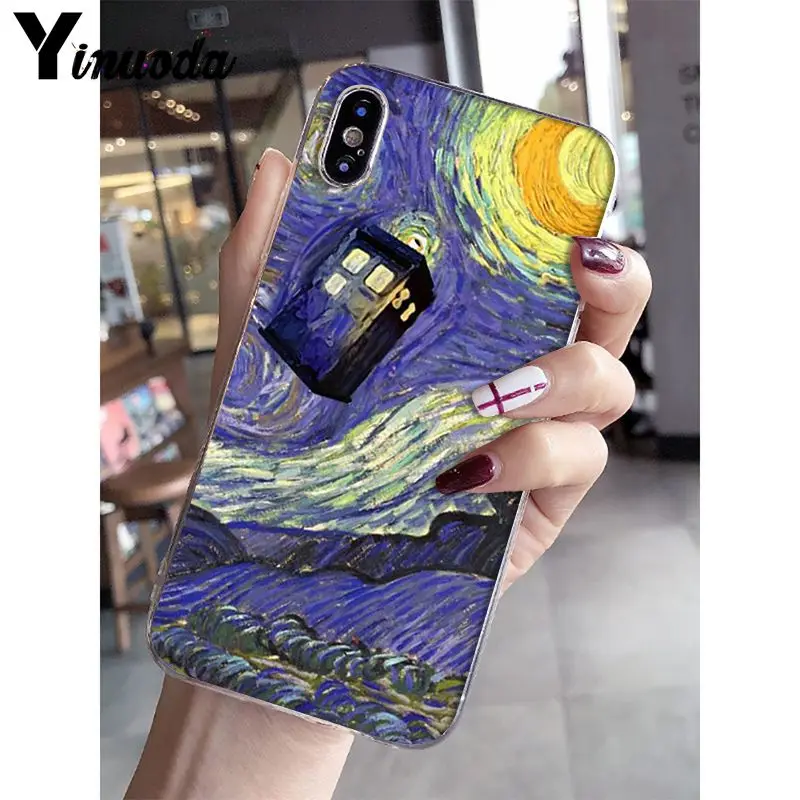 Yinuoda Ван Гог Картина маслом Мон картина маслом мягкий чехол для телефона iPhone X XS MAX 6 6s 7 7plus 8 8Plus 5 5S SE XR 10