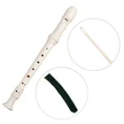 C Ключ 8 отверстий сопрано осушитель флейта рекордер кларнет для детей инструмент для начинающих с Fingering Chart Чистящая палка