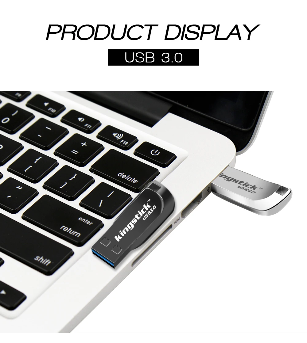 Kingstick, супер мини usb 3,0, флешка, 16 ГБ, 32 ГБ, 64 ГБ, 128 ГБ, металлический usb флеш-накопитель, флеш-карта памяти, usb флешка, флешка, u-диск