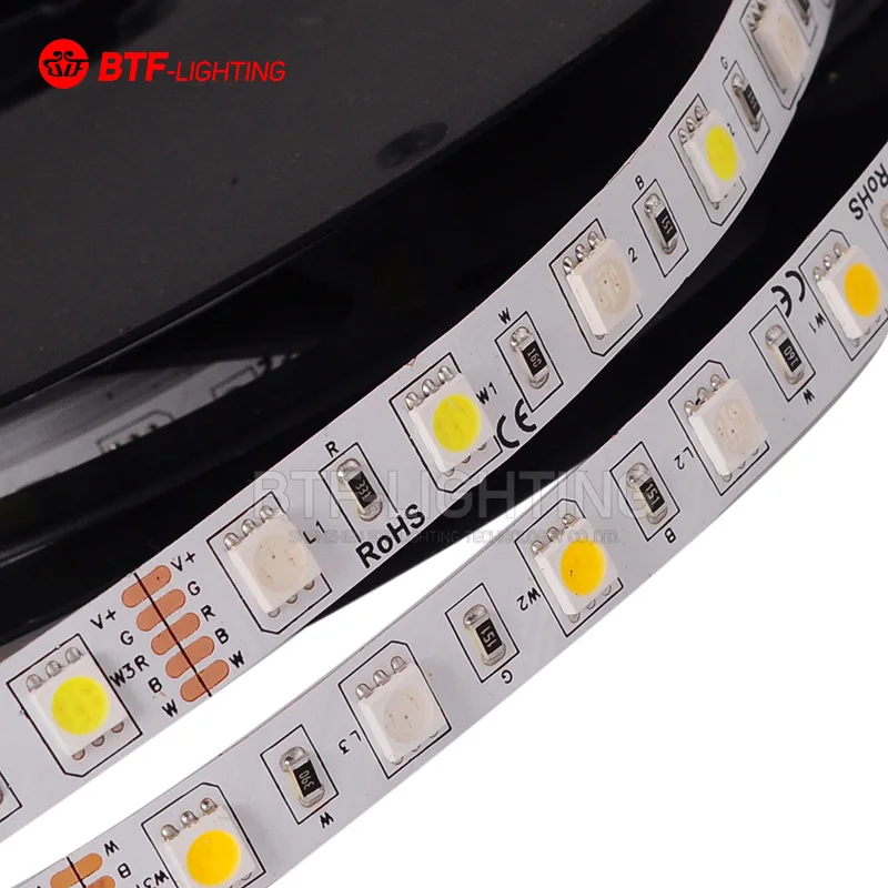 5 M 300 светодиодный s 60 светодиодный/M SMD 5050 RGBW 10 мм PCB RGB + (теплый/холодный/белый)
