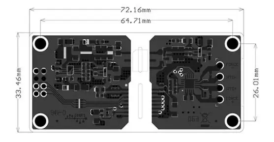 Модуль сбора температуры MAX31865 измерение температуры PT100/PT1000 SPI интерфейс STM32 Интегральные схемы