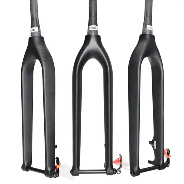 MTB углеродная вилка 29er Горные DH Велосипедная Bicicletas жесткая передняя для горного