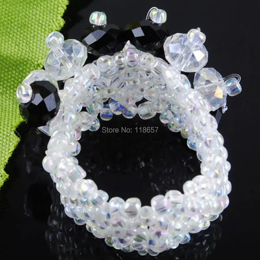 Бесплатная доставка новинка модные 4x6 мм хрустальные граненые бусины