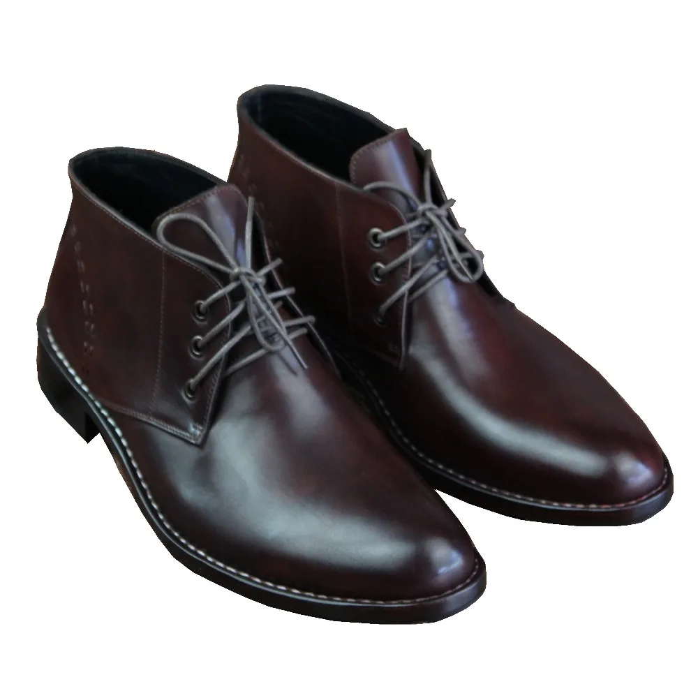 MALONEDE/обувь на заказ для вашего отца ручная работа Мужские полусапожки ручной