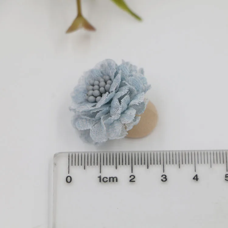 

New arrived 20pcs/lot color Polyester/Non-woven materials handmade flowers Shape charms Diy Jewelry Garment/Shoes/Hair accessory