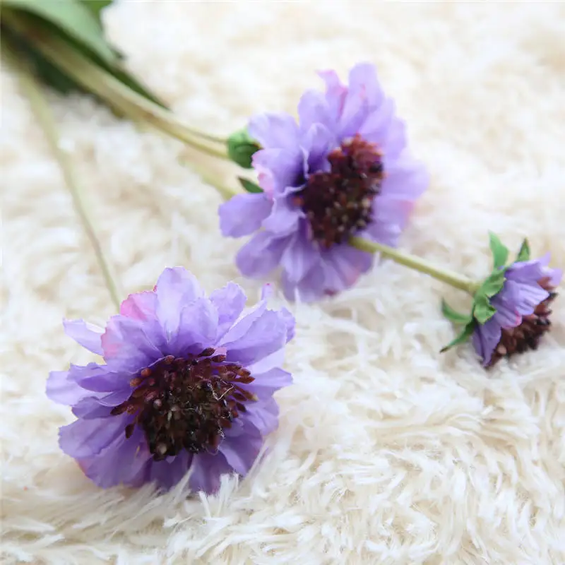 3 шт./партия 7 см мини шелк искусственная Орхидея цветок голова для украшения дома