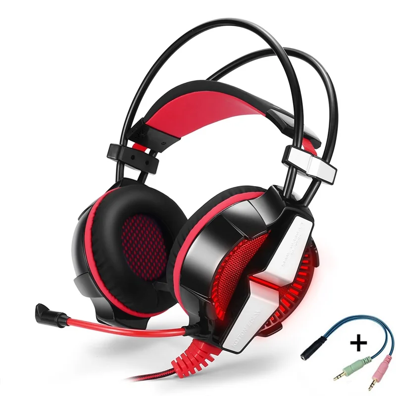 Игровые наушники KOTION GS700 игровая гарнитура игровые с микрофоном для PS4 планшетный