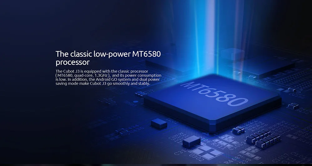 CUBOT J3 смартфон с 5 дюймовым дисплеем четырёхъядерным процессором MTK6580 ОЗУ 1 ГБ ПЗУ