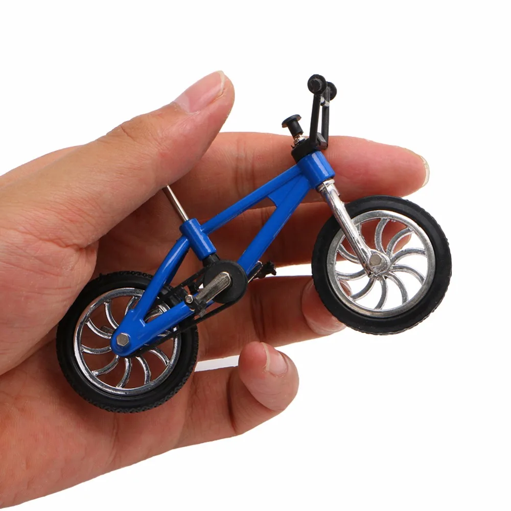 Пальчиковая модель велосипеда из сплава Мини горный велосипед BMX фиксированный