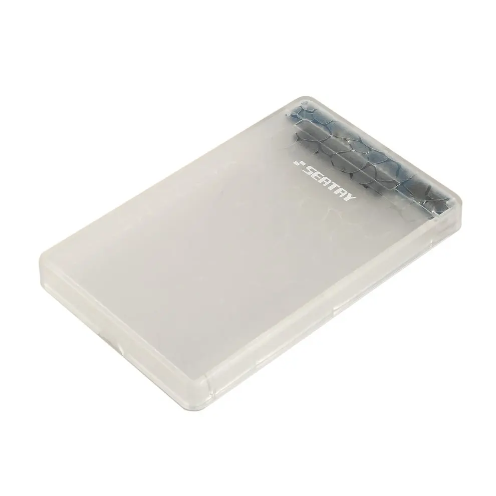 SEATAY HD101 2," USB 3,0 SATA 3,0 Hd коробка HDD жесткий диск Корпус для внешнего жесткого диска инструмент бесплатно 5 Гбит/с прозрачный 4 цвета