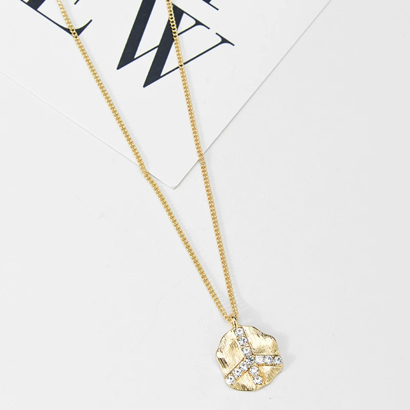 Ожерелье SRCOI из сплава с кристаллами для женщин и девушек вечеринок | Украшения