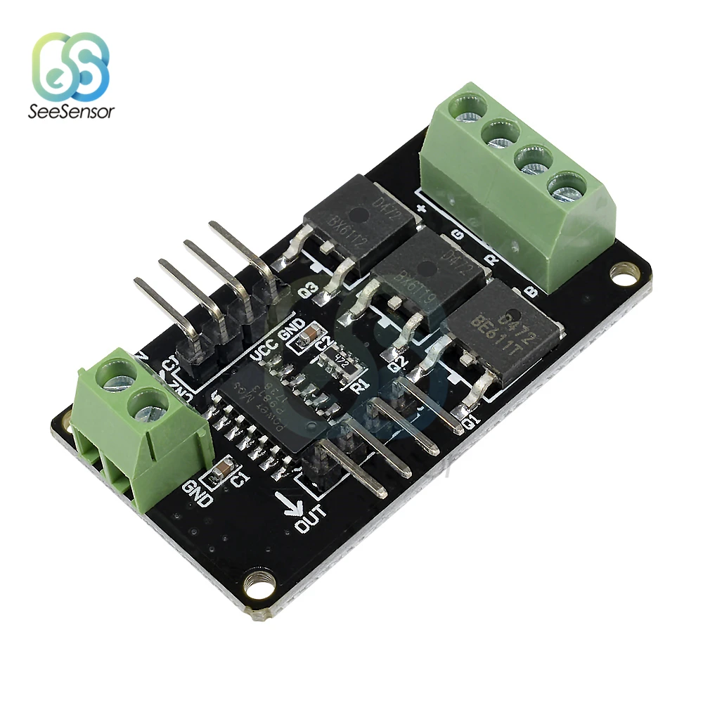Полноцветная RGB светодиодная лента модуль драйвера щит для Arduino UNO R3 STM32 AVR 12 в